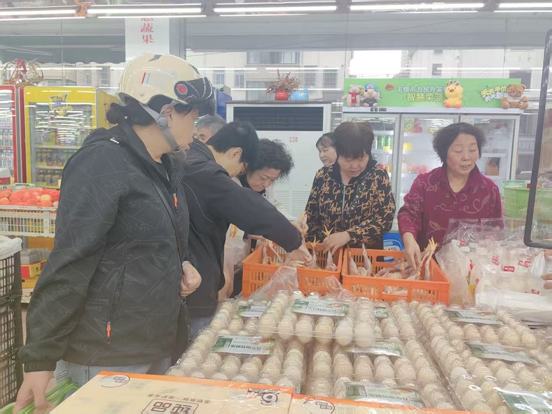 天惠超市曹张店线上线下联动发力提升业务